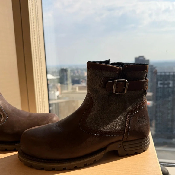 Caterpillar “Jace St” Sz 7 MINT worn briefly Women's steel toed work boots - Picture 14 of 16